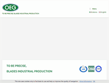 Tablet Screenshot of oeg.it